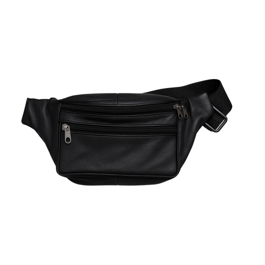 Luxury-Inspired Leather Waist Bag – Bold, Compact, and Built for Everyday Adventures