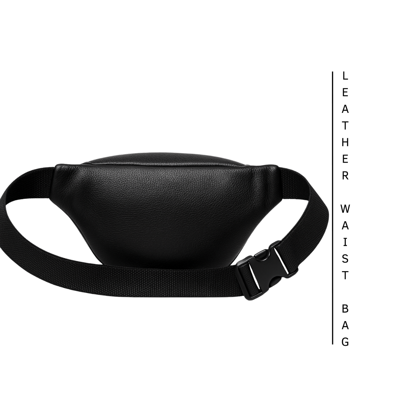 Luxury-Inspired Leather Waist Bag – Bold, Compact, and Built for Everyday Adventures
