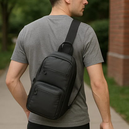 Urban Style Chest Bag – Compact Strength for Modern Travel