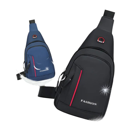 Fashion Man Small Chest Bag - Outdoor Neck Side Crossbody Gym Bags