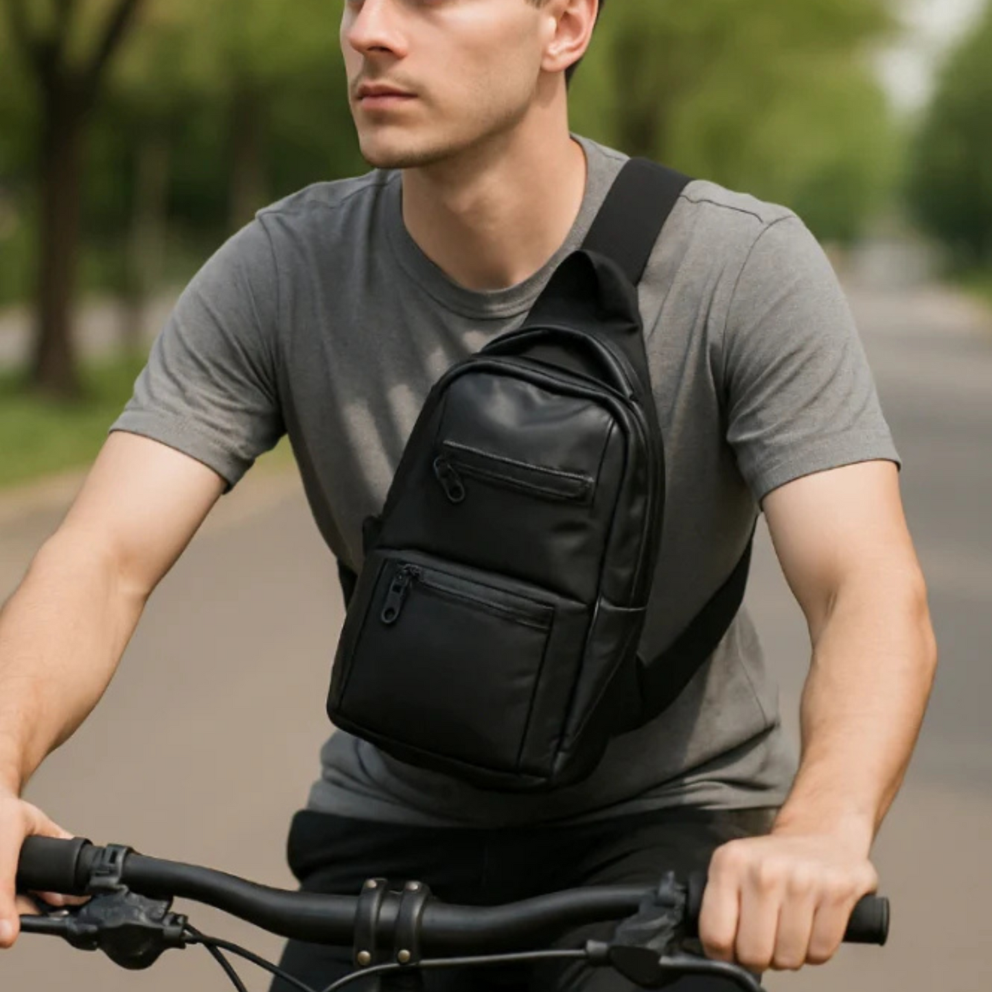 Urban Style Chest Bag – Compact Strength for Modern Travel