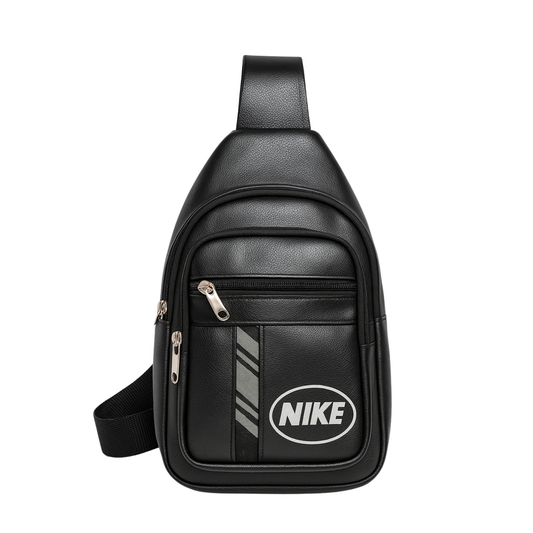 Leather Chest & Shoulder Bag for Men - Casual & Trendy